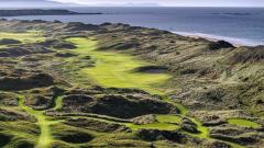 The Dunluce Links at Royal Portrush hosts The Open Championship for a third time